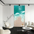 Free shipping Peaceful beach Mosaic Wall Art